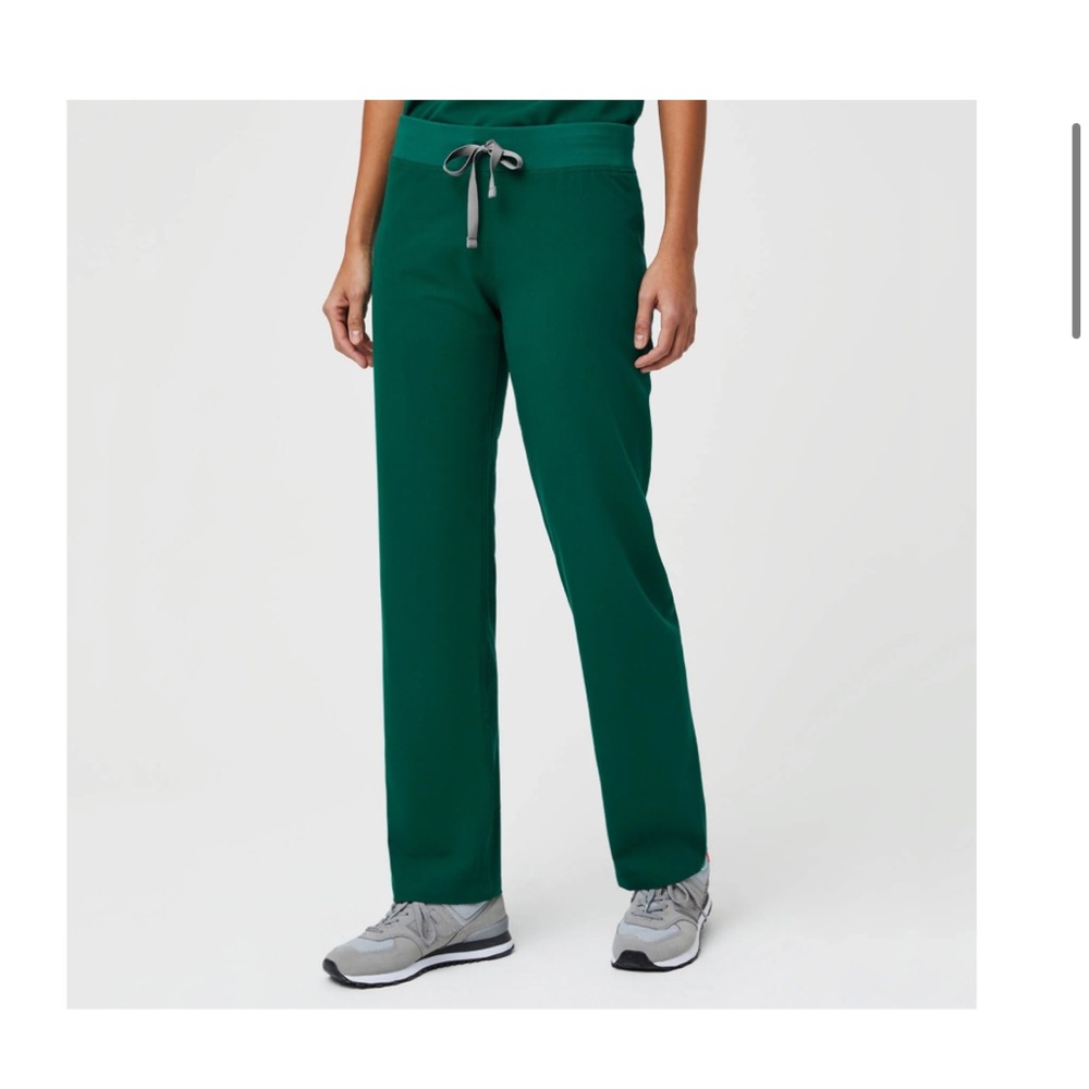 Figs Livingston green scrub pants medium